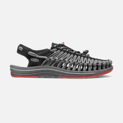 Image de Sandales Keen uneek flat gris-noir homme