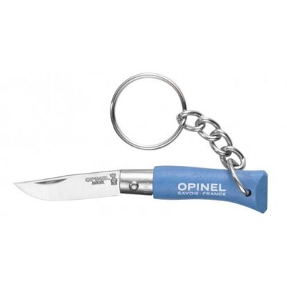 Image de Couteau Opinel porte clé azur