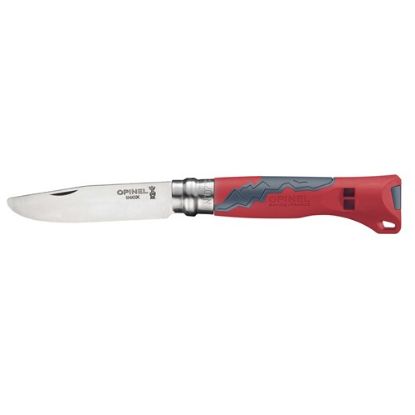 Image de Couteau Opinel outdoor junior n°7 inox rouge