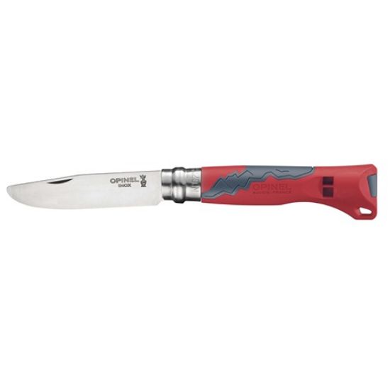 Image de Couteau Opinel outdoor junior n°7 inox rouge