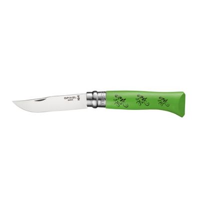 Image de Couteau Opinel n°8 tour de France inox vert