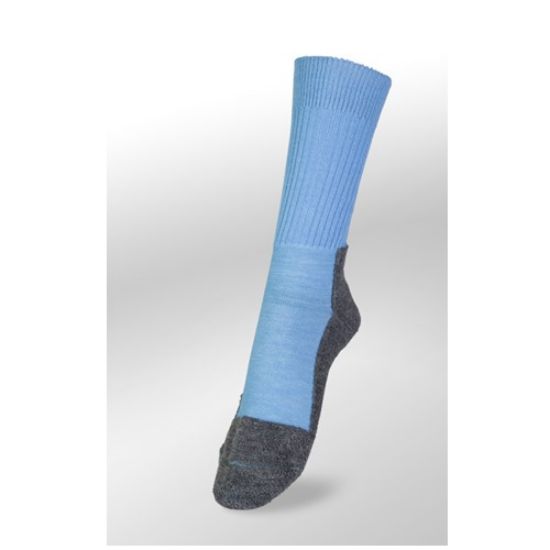 Image de Chaussettes Veith light blue merino