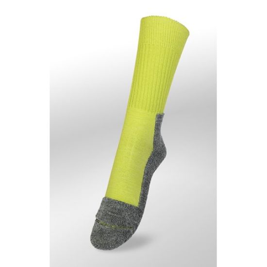 Image de Chaussettes Veith light wild lemon merino