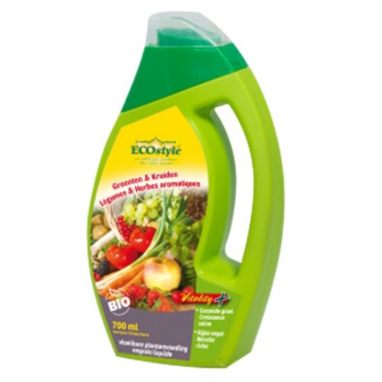 Image de Engrais liquide pour légumes et plantes aromatiques Ecostyle 700ml