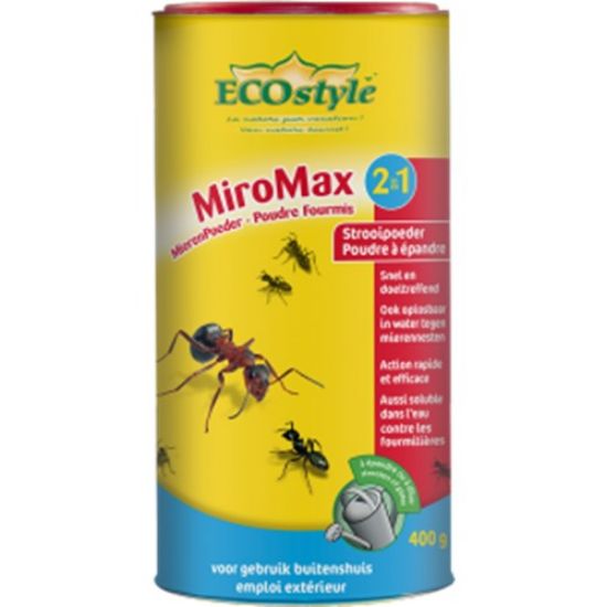 Image de Poudre contre les fourmis Ecostyle miromax 400g