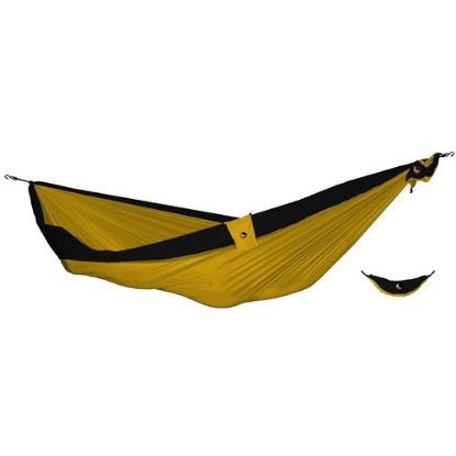 Image de Hamac simple Ticket to the moon jaune -noir