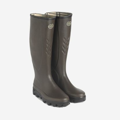 Image de Bottes Le chameau cérès jersey marron foncé