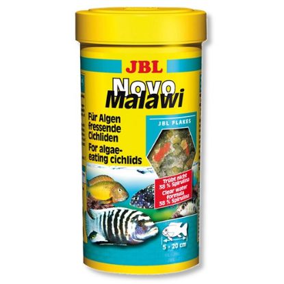 Image de Aliment pour les cichlidés mangeurs d'algues JBL novo malawi 250ml