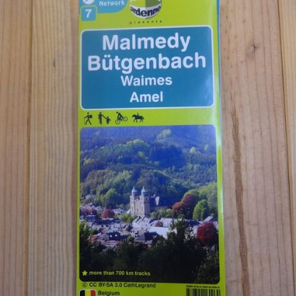 Image de Carte de randonnée Mini planète Malmedy