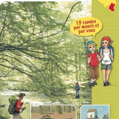 Image de Topo-guide GR randonnées en famille dans la province de Luxembourg