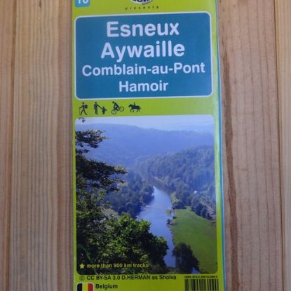 Image de Carte de randonnée Mini planète Esneux-Aywaille-Comblain-Hamoir