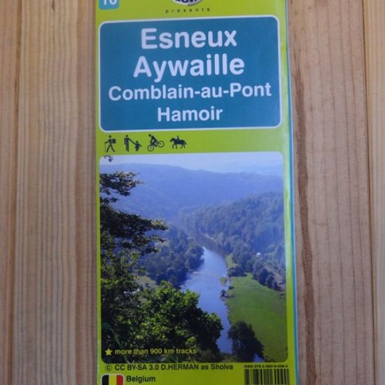 Image de Carte de randonnée Mini planète Esneux-Aywaille-Comblain-Hamoir