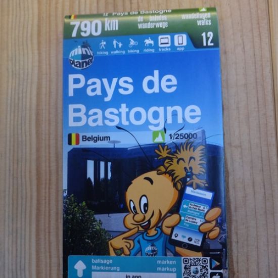 Image de Cartes de randonnée Mini planète Pays de Bastogne