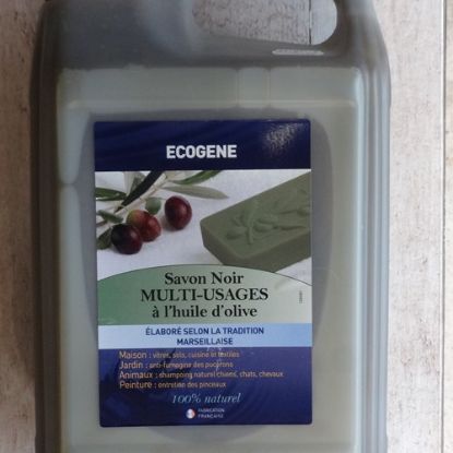 Image de Savon noir multi-usages à l'huile d'olive Ecogene 5L